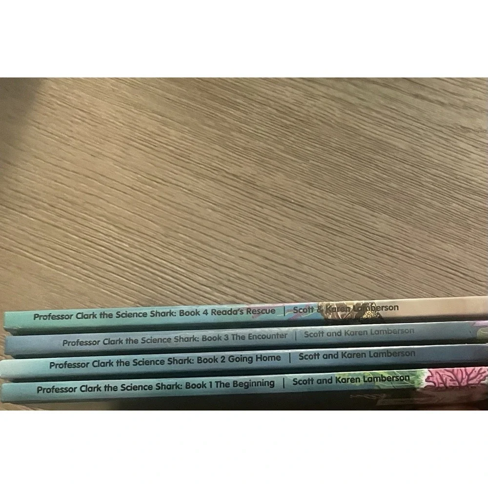Professor Clark The Science Shark Book Series By Scott And Karen Lamberson